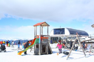 parco giochi sulla neve